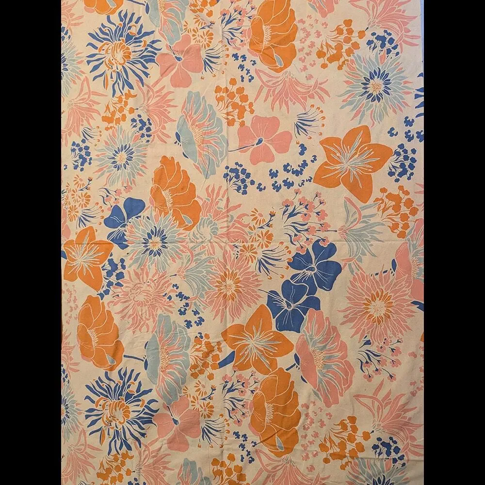 Urban Outfitters Gail Retro Floral Shower Curtain